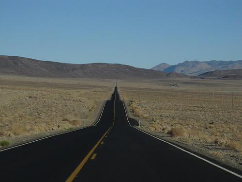 California State Route 190, Approaching Death Valley National Park, California by Ken Lund, The eastern section of SR 190 begins at Olancha in the Owens Valley, at the intersection with US 395