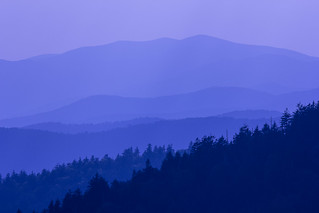 Blue Tones of the Great Smoky Mountains