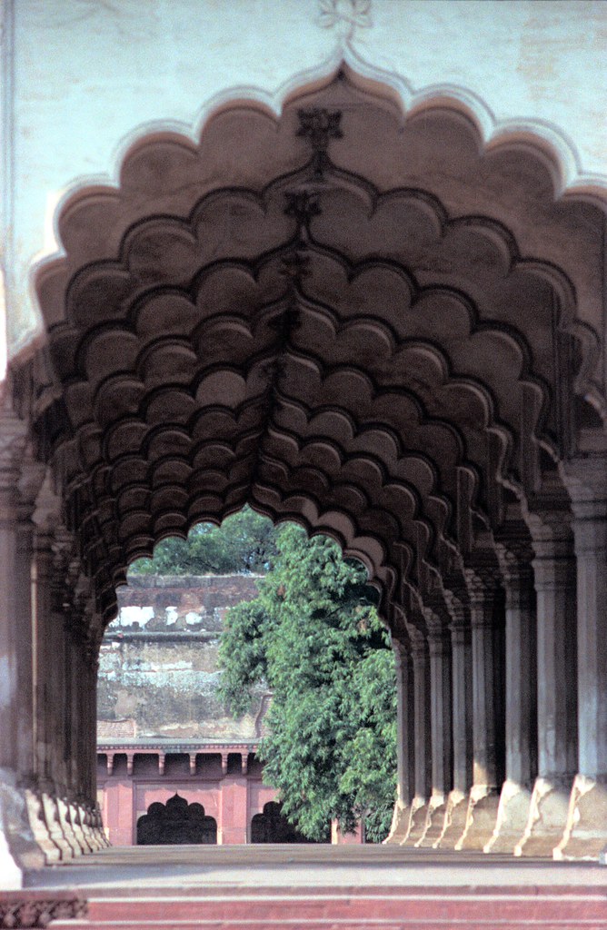 Agra Red Fort आगरा का किला Uttar Pradesh India Feb 1990 443