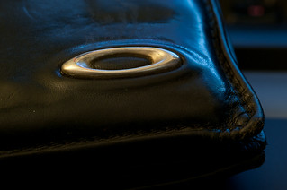 oakley leather wallet