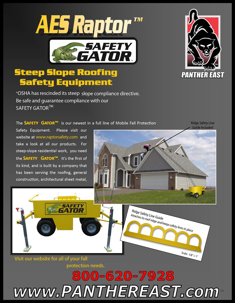 AES RAPTOR - Safety Gator, Steep Slope Roofing Safety Equi…