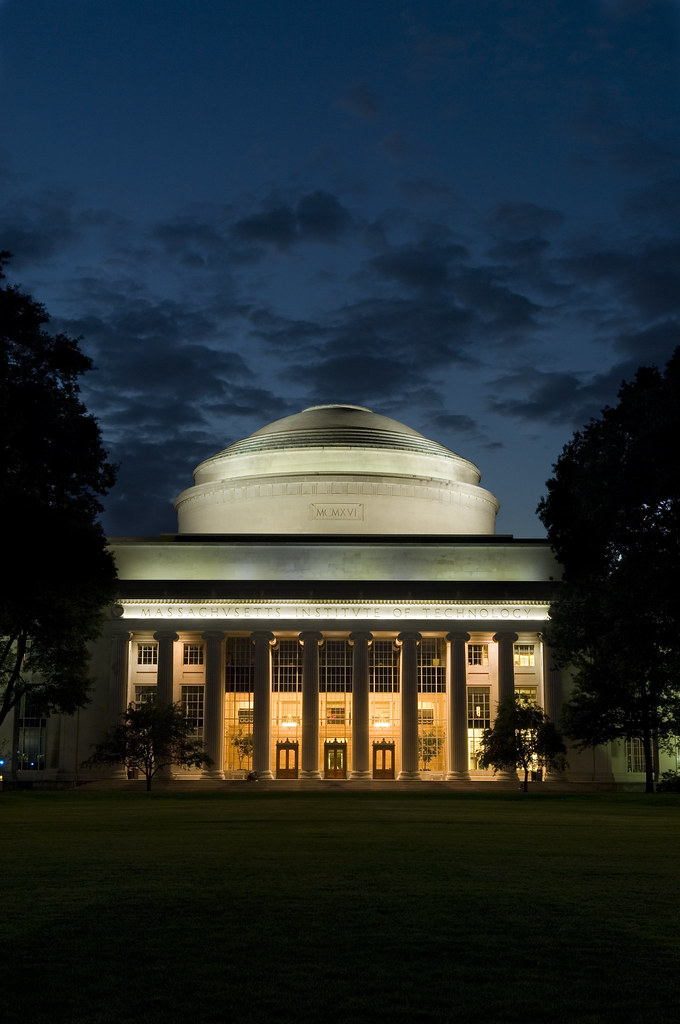 Dome at night 1 | Views of MIT campus buildings; photo by Ch… | Flickr