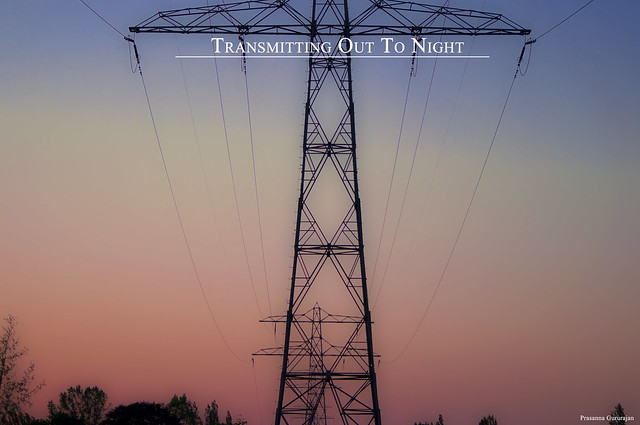 Transmitting out to night