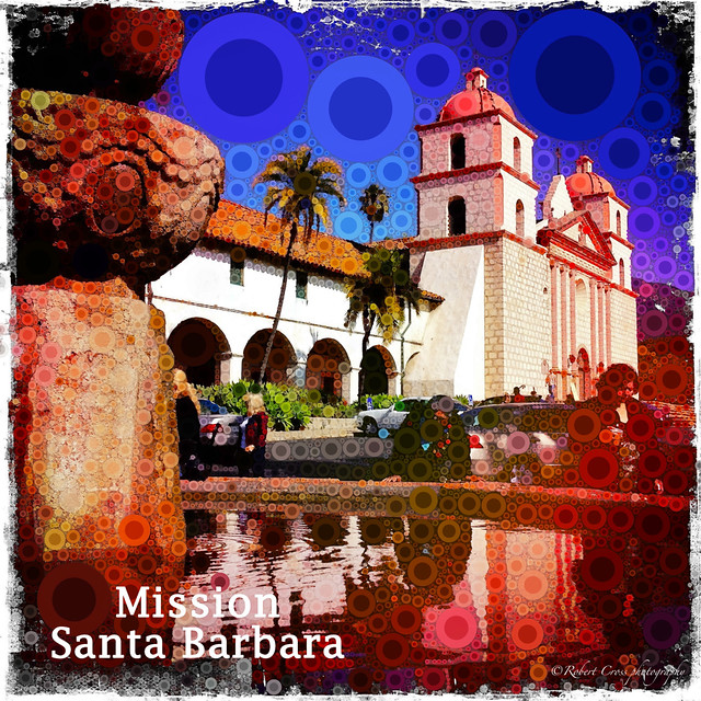 Mission Santa Barbara – Hipstamatic Percolated