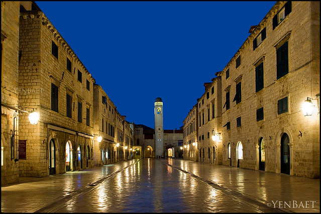 Dubrovnik - Stradun at Dawn