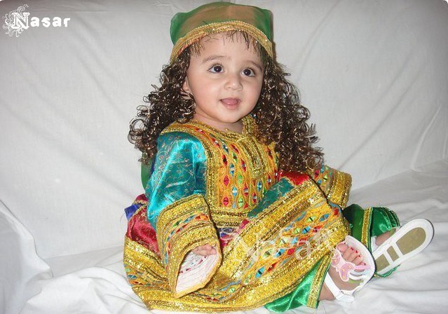 Pakhtun Kid in Traditional dress