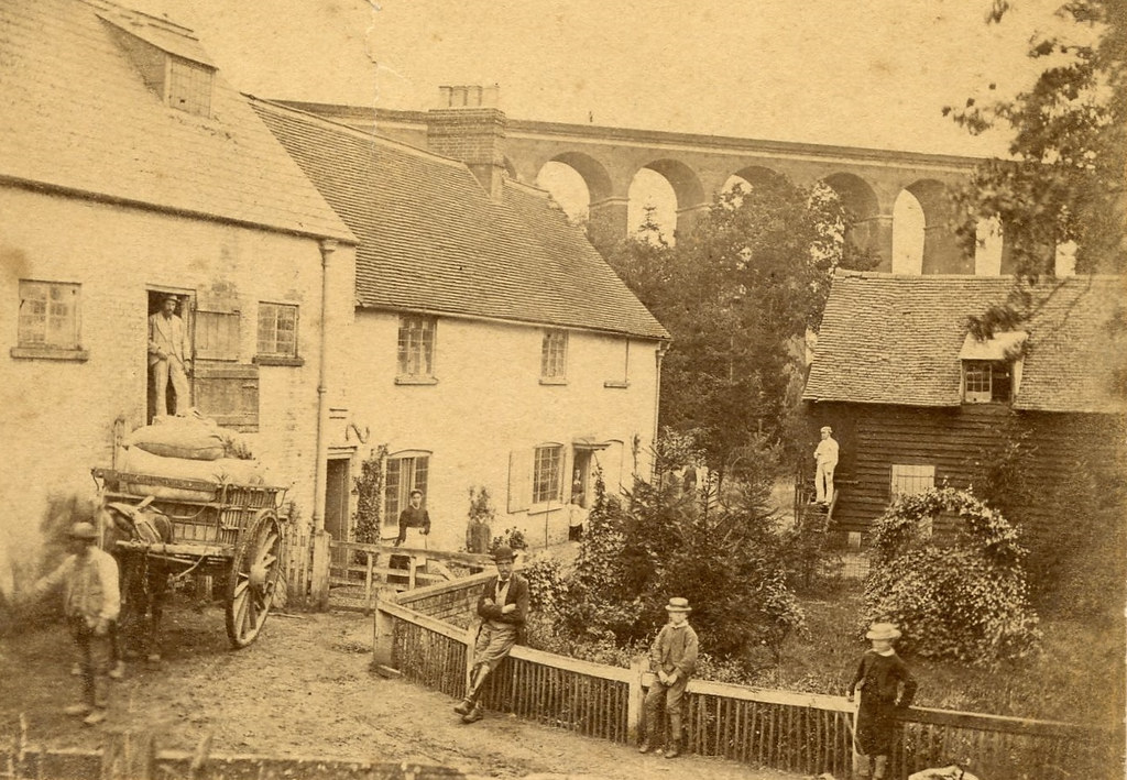 Digswell Mill & Viaduct, c.1870