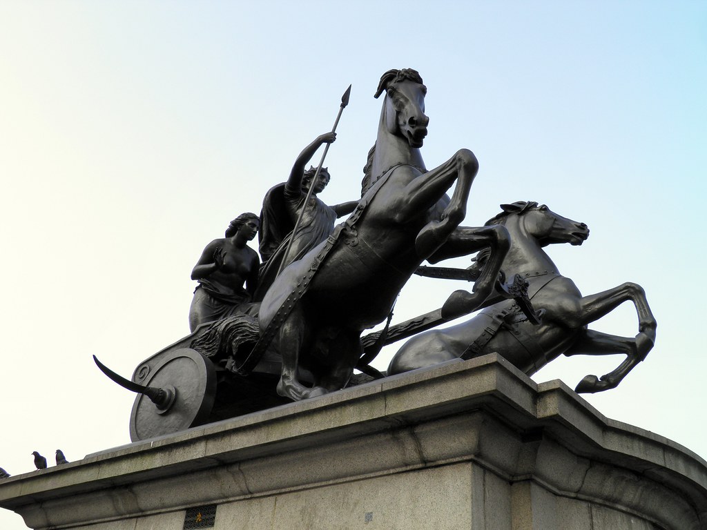 Boudicca Statue: Westminster Bridge, London