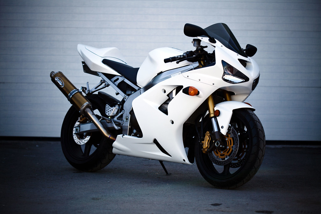 Kawasaki ZX6R - wrap Matte White 3M | Kawasaki ZX6R - wrap M… | Flickr
