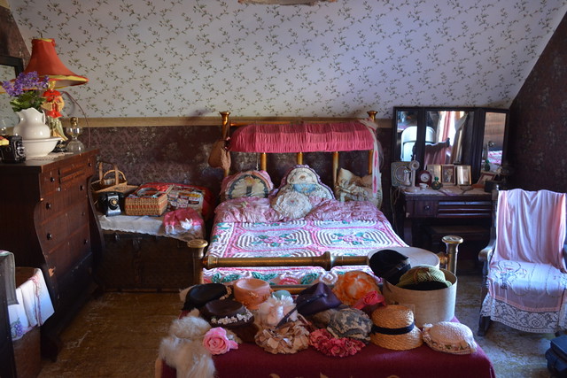 Ketchikan, Alaska - Creek Street - Dolly's House - Bedroom