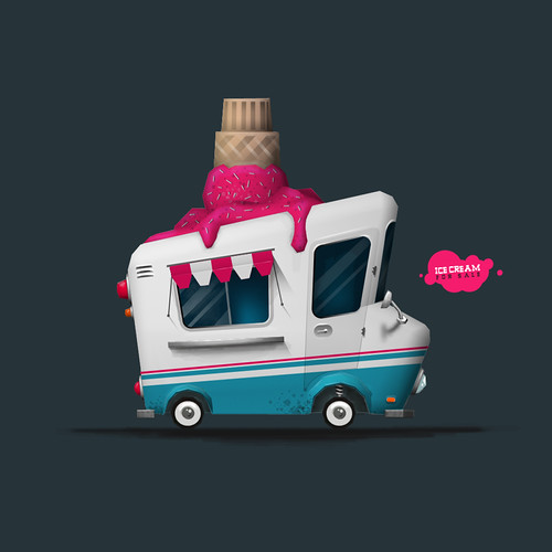 @burtonposey: RT @AddoGames: #screenshotsaturday for the truck concept for Robots Love Ice Cream, :) (helps if I include a link!) http://t.co/112VB7Xt #unity3d #rlic | by pekuja