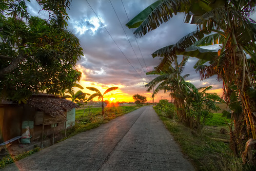 road sunset summer sun night canon cloudy farm philippines cavite hdr naic 3xp 550d calabarzon kissx4 djvillanueva