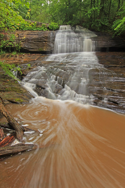 Alcovy Mill Falls, unnamed tributary to the Alcovy River, Gwinnett County, Georgia 4