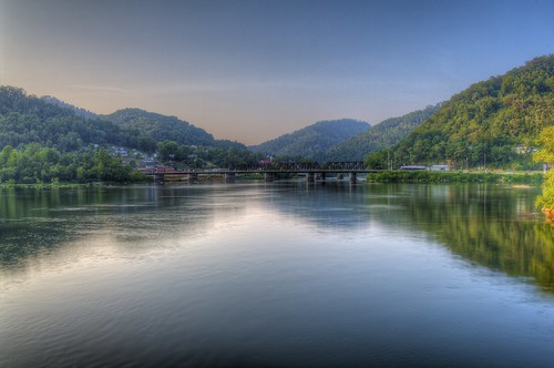 summer reflection water river mirror wv hdr 2012 newriver gauleyriver photomatix hdrextremes pentaxart pentaxk7