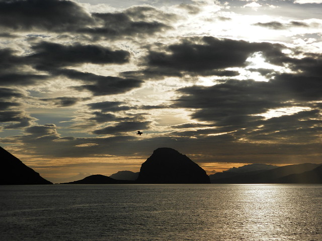 Koltur, Faroe Islands on 11 July 2012 - View from a Ferry
