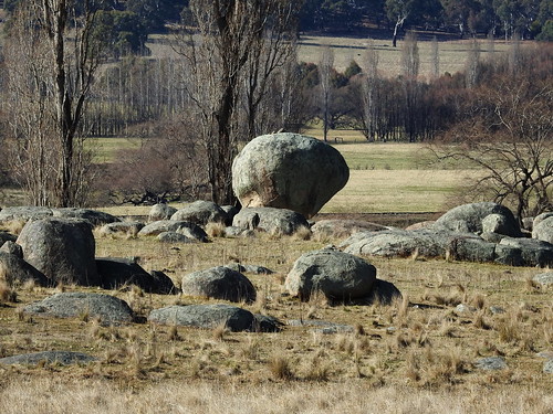 australia nsw winter boulders rocks gleninnes