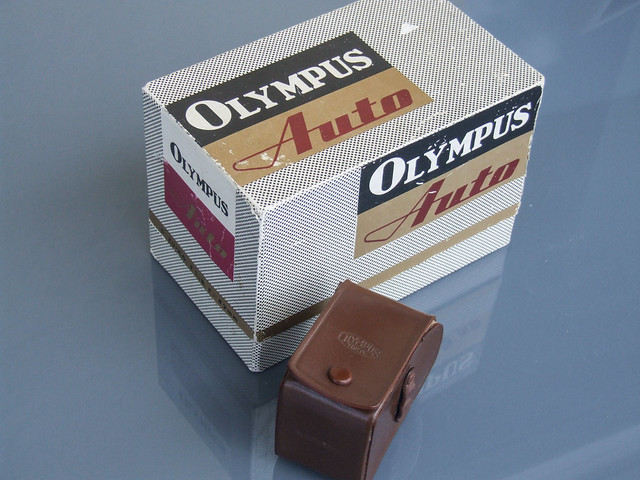 Olympus Auto Electro-set rangefinder camera boxed-7306