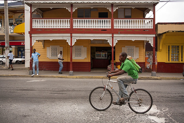 Port Antonio Street, Jamaica, West Indies.