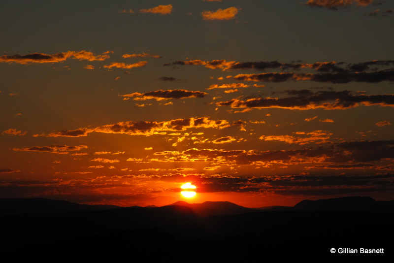 Sunset over the Kimberley