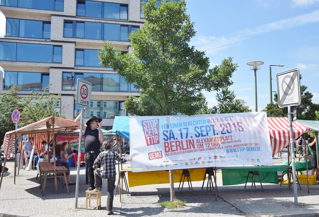 16.07.16: Anti-CETA-Markt in Berlin