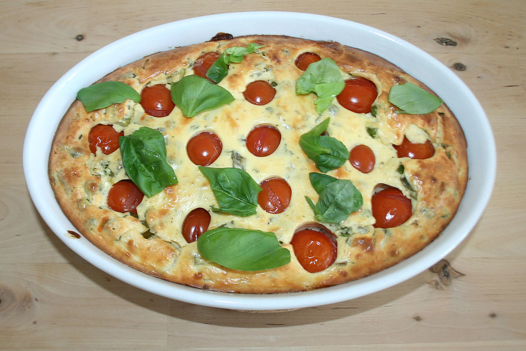 32 - Ricotta-Tomatenauflauf mit Ziegenfrischkäse / Ricotta… | Flickr