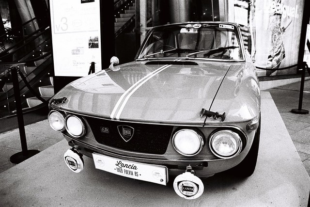 1969 Lancia Fulvia RS, Orchard Rd, Singapore