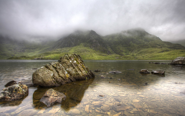 'Cwm Idwal in the mist - Day 2'