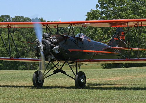 1928 Curtiss Wright Travel Air 4000 on takeoff | This is a g… | Flickr