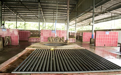 Jul/2012 - A work-station at a local slaughterhouse in the Vietnamese central highland province of Binh Phuoc (photo credit: ILRI/Andrew Nguyen).