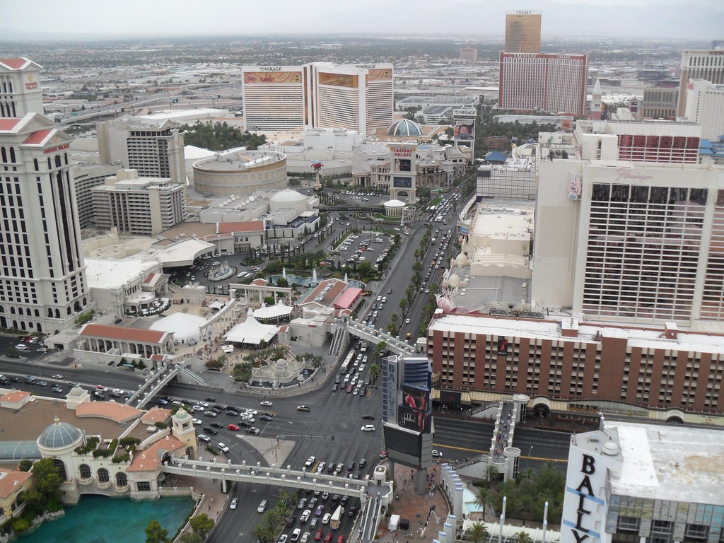 The Strip | View of the Strip from the observation deck of t… | Flickr