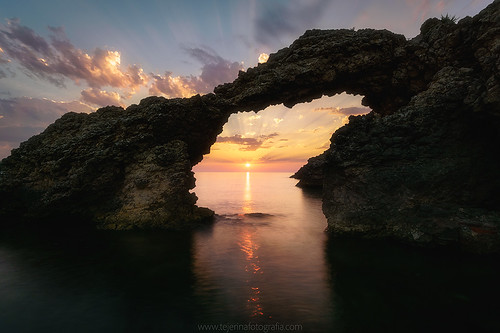 girona lescala empúries mediterraneo verano summer amanecer arco mar sea gerona catalunya cataluña sunrise