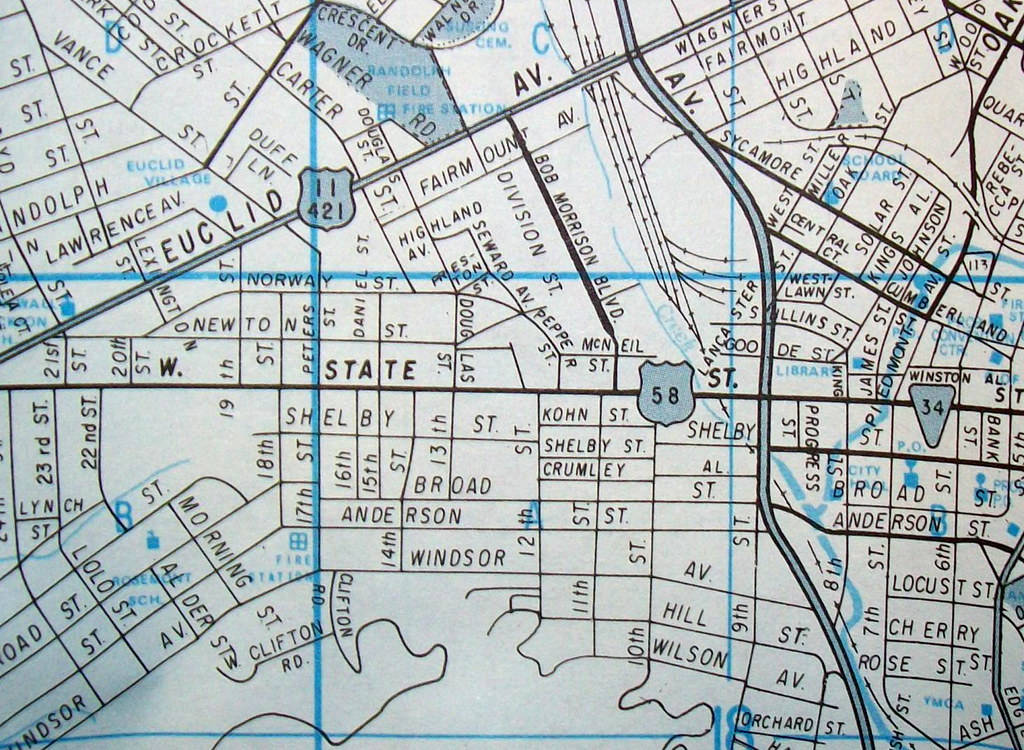 map of bristol tennessee Bristol Tn Va 1981 Map By Champion Maps State Street Us Flickr map of bristol tennessee