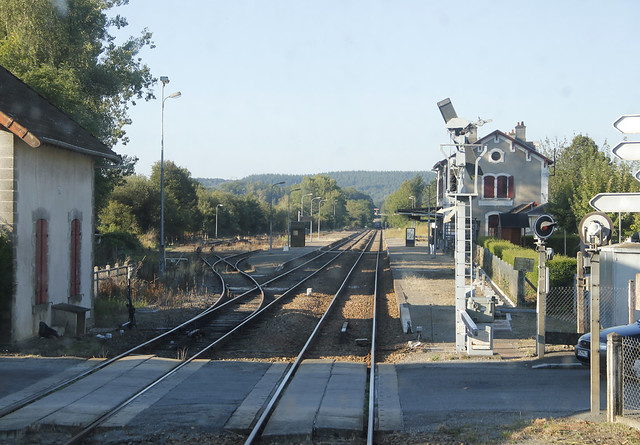 Station Vieilleville in de bergen / in the mountains