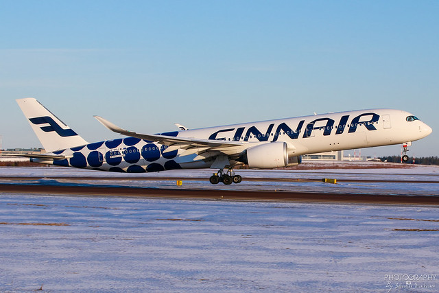OH-LWL Finnair A350-900XWB, EFHK, Finland