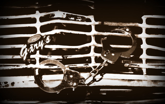 Gary´s handcuffs.