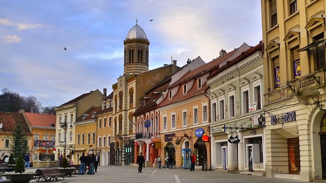 Braşov town square