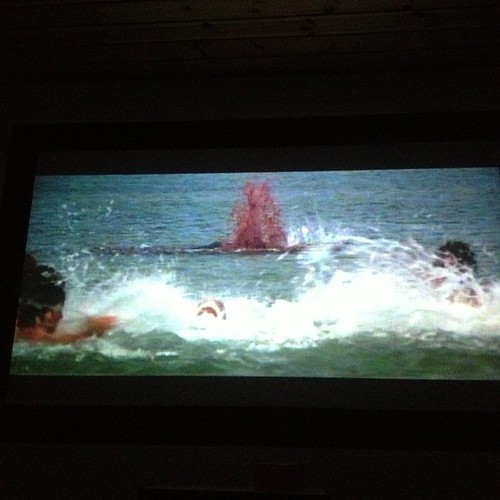 #shark #sharkattack #jaws #ld #laserdisc #bloodsplatter | by Mannaja