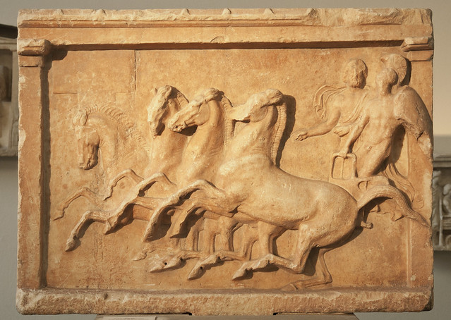 Chariot Race Relief with Amphiaraos