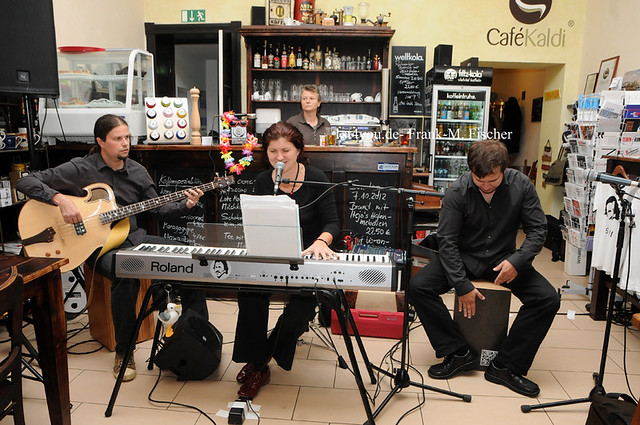 Die Anke Johannsen Band im Café Kaldi