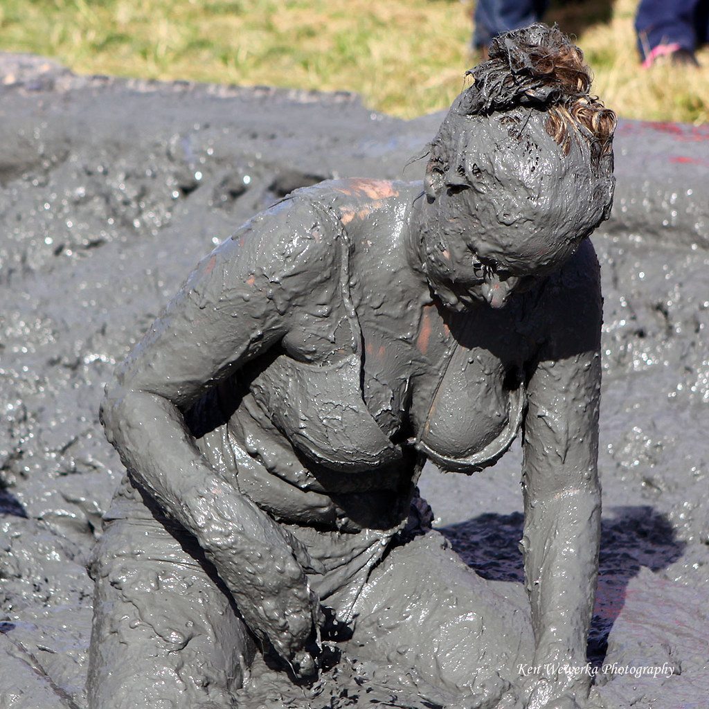 Mud Wrestling at the Lowland Games.