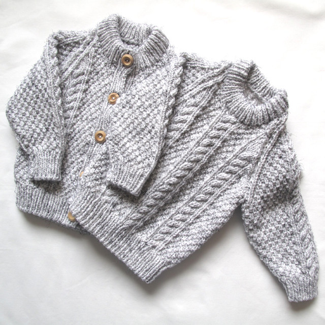 matching cardigan & sweater | 9 - 12 months | karen | Flickr
