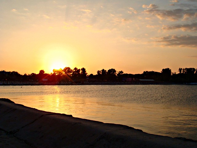 Sunset at the Black Sea