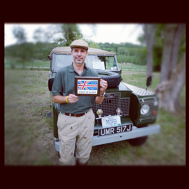 #umr517j #serieslandrover #landrover  Took first I'm class on Saturday!
