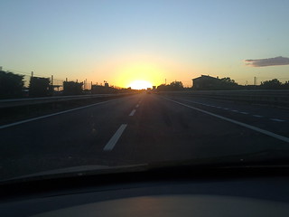 Sunset out of Verona