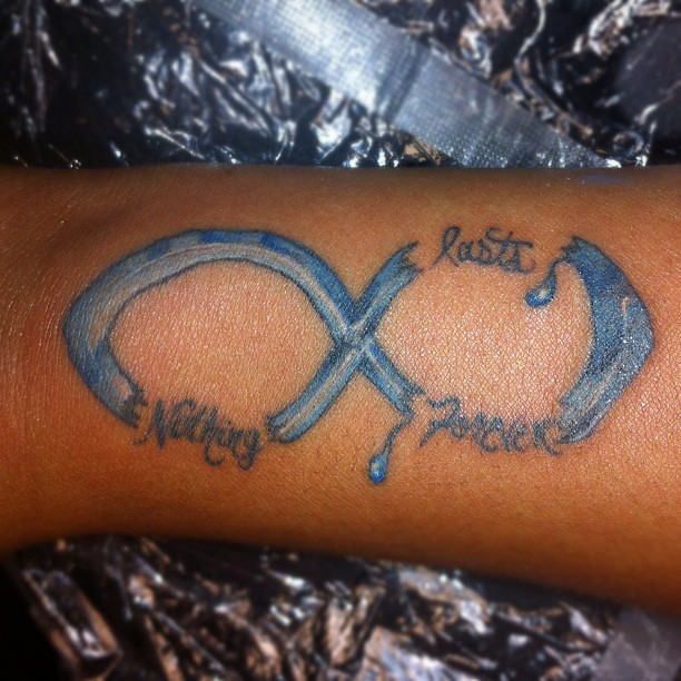 tattoo #tattoos #infinity #symbol nothing last forever | Flickr