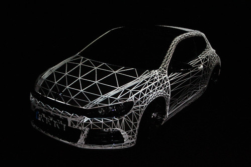 mayer+empl . vw . video mapping sculpture . 2012 | by qplus692