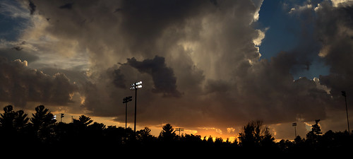 sunset panorama canon canon60d 60d minocqua parkinglot wisconsin clouds