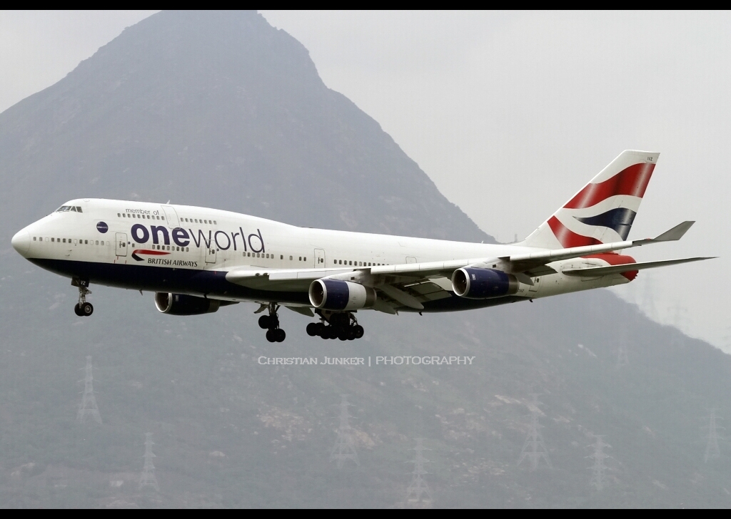 B747-400 | British Airways | oneworld | G-CIVZ | VHHH