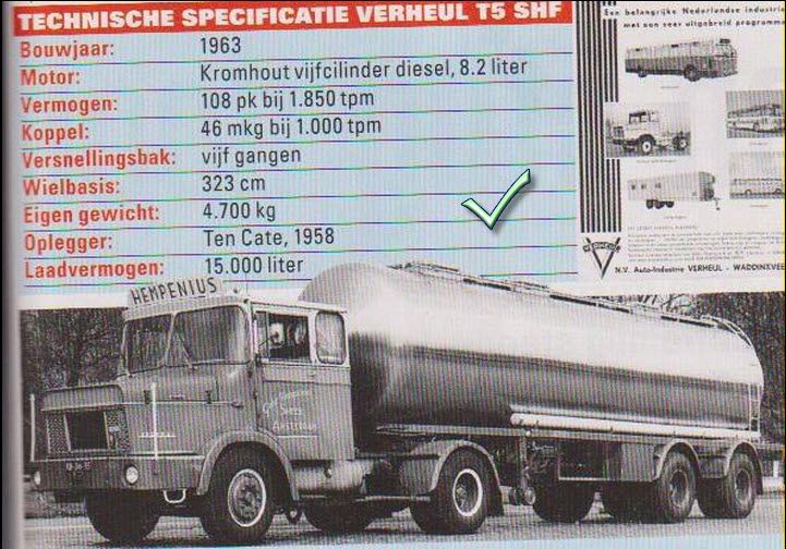 dutch VERHEUL truck