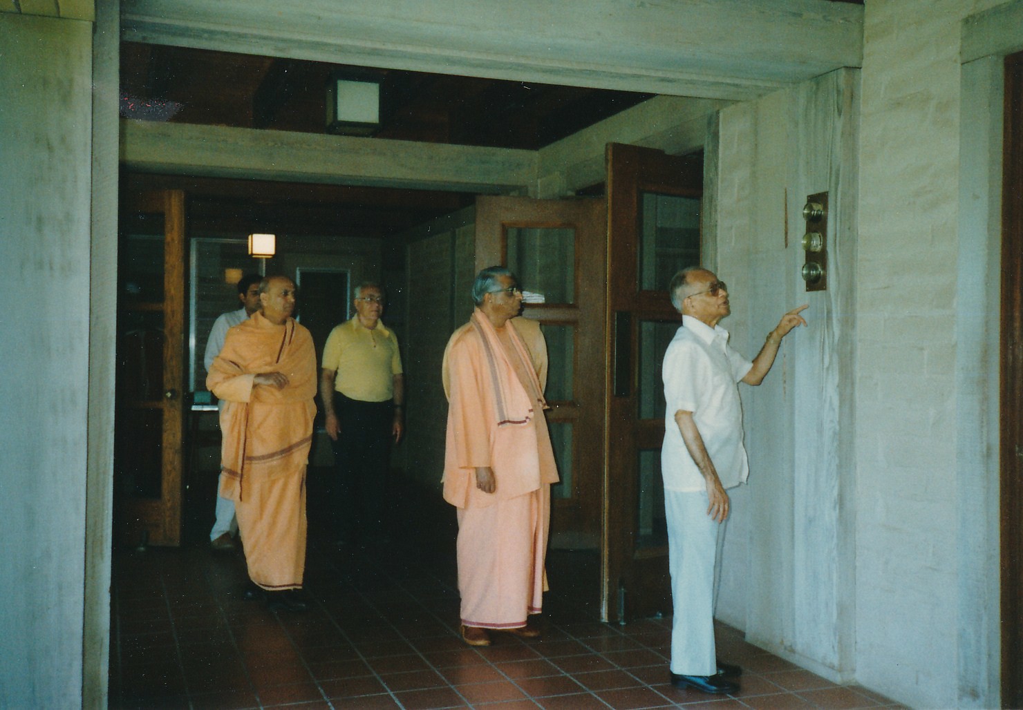 Swami Prabuddhananda Harry Green Swami Sarvagatananda Swami Shraddhananda